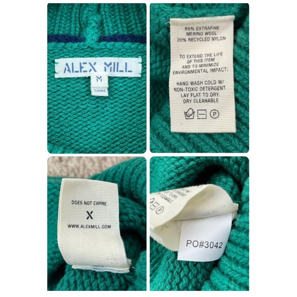 Alex Mill Green Turtleneck Sweater - Picture 11 of 16
